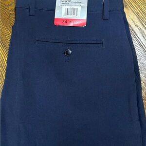 Greg Norman Collection Men's Navy Trousers 34x34